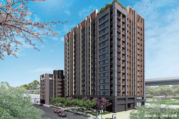 日進學A區建案主視覺